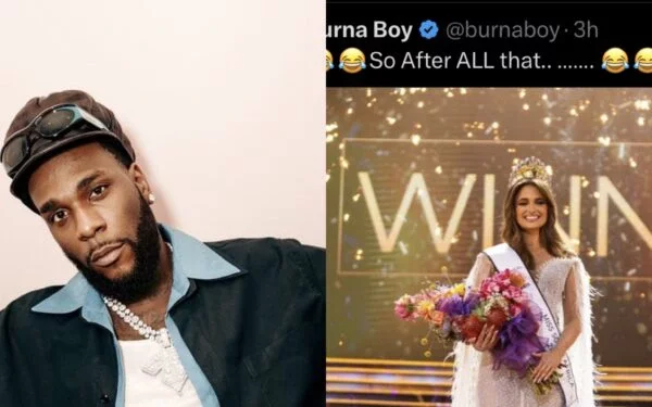 Burna Boy Breaks Silence On Miss South Africa 2024 Controversy