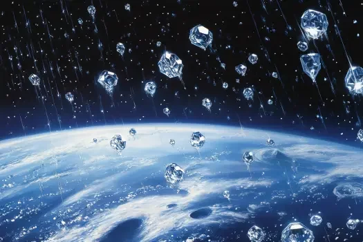 What to know about the planet where it rains diamonds