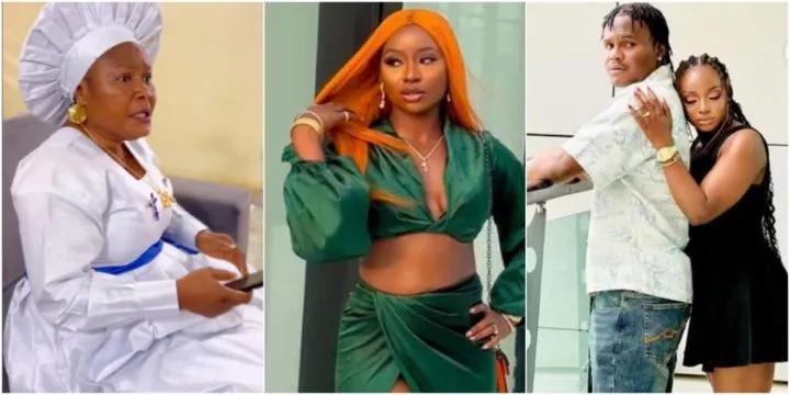 "I've knelt for you many times" - Video of OluwaDolarz's mom pleading son's fiancée Ife Luv over his cheating trends online