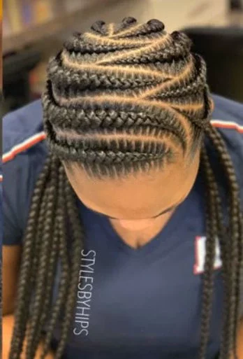 Fascinating Ghana braids hairstyles that stands out.