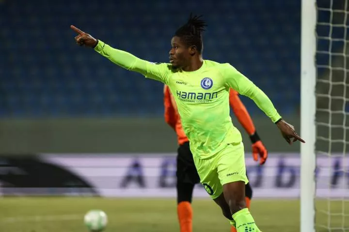 Gift Orban returns with a bang: Super Eagles-ignored star nets hattrick for Gent in 5-goal UECL tie