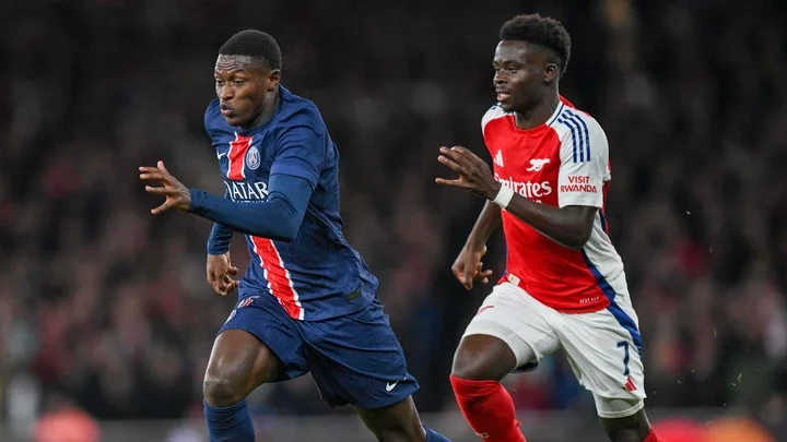 Bukayo Saka Speaks on Nuno Mendes Battle and PSG As a Team Bukayo Saka Speaks on Nuno Mendes Battle and PSG As a Team