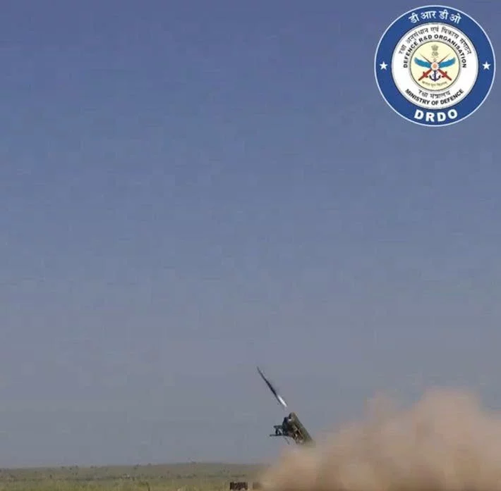 VSHORAD Testing by DRDO.