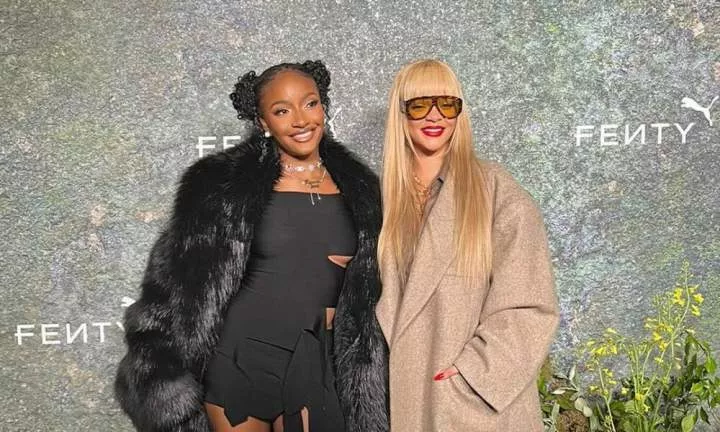 'You're here to take over both sides of the industry' - Rihanna tells Ayra Starr