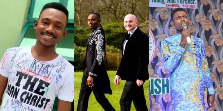 Man left speechless after seeing his University school Pastor getting married to his "boyfriend"