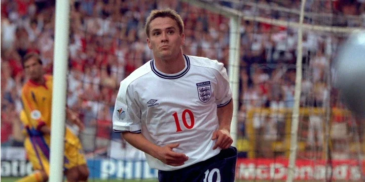 Euro 2000 Michael Owen Celebrating