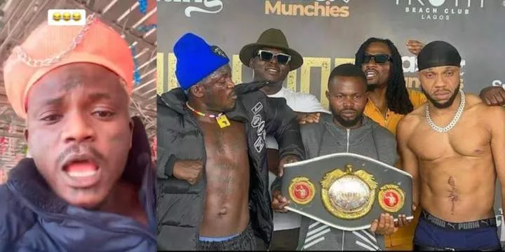 "I can't release the belt, call Anthony Joshua" - Portable rejects Charles Okocha's rematch plea