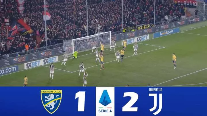 Frosinone 1 - 2 Juventus (Dec-23-2023) Serie A Highlights
