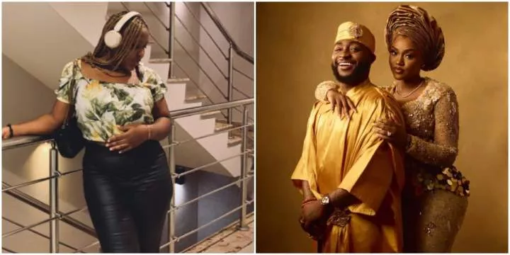 CHIVIDO24: Lady vows to marry for money after witnessing Chioma and Davido's wedding