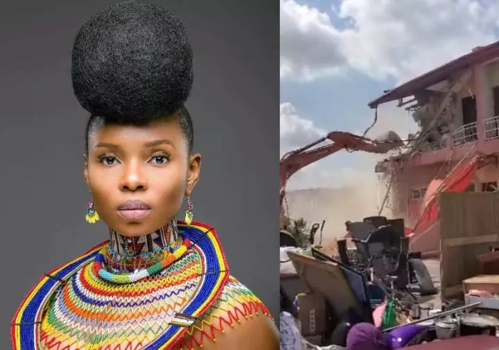 "Thank you for giving us reasons not to invest in Lagos real estate. Start refunding legal buyers atleast - Singer Yemi Alade continues to tackle Lagos state govt