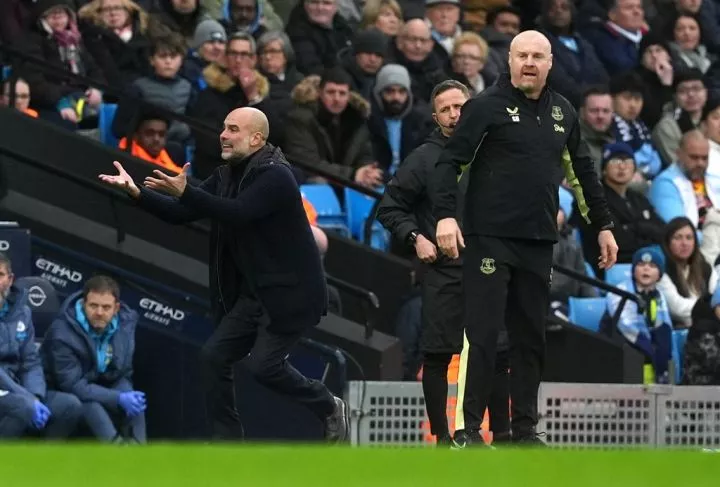 EPL: Guardiola reacts to Man City's 1-1 draw with Everton