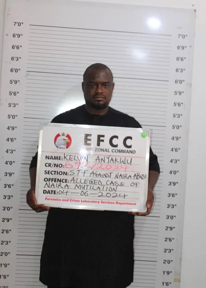 EFCC Arrests Three for Suspected Naira Mutilation in Benin