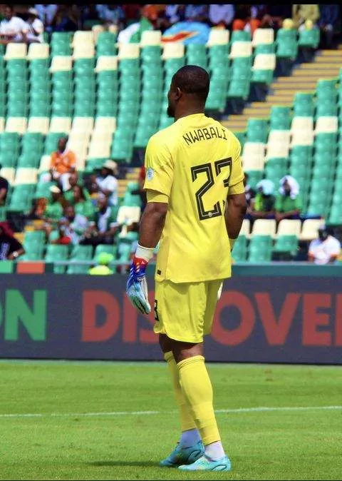Stanley Nwabali kept his first clean sheet at the AFCON 2023.