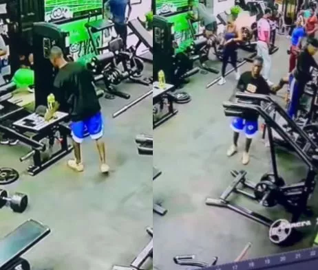 CCTV Captures Moment Man 'Stole' Phone in a Gym (Video) CCTV Captures Moment Man 'Stole' Phone in a Gym (Video)