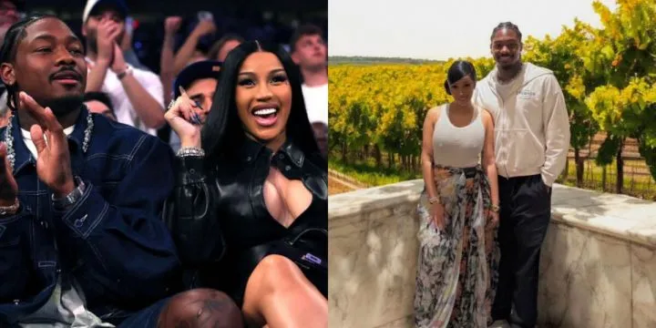 Trouble in paradise as Cardi B deletes photos of Stefon Diggs on Instagram