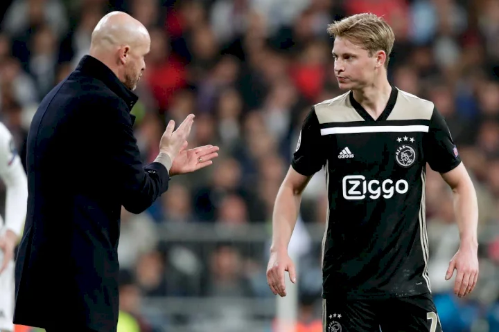 De Jong thrived under Ten Hag at Ajax
