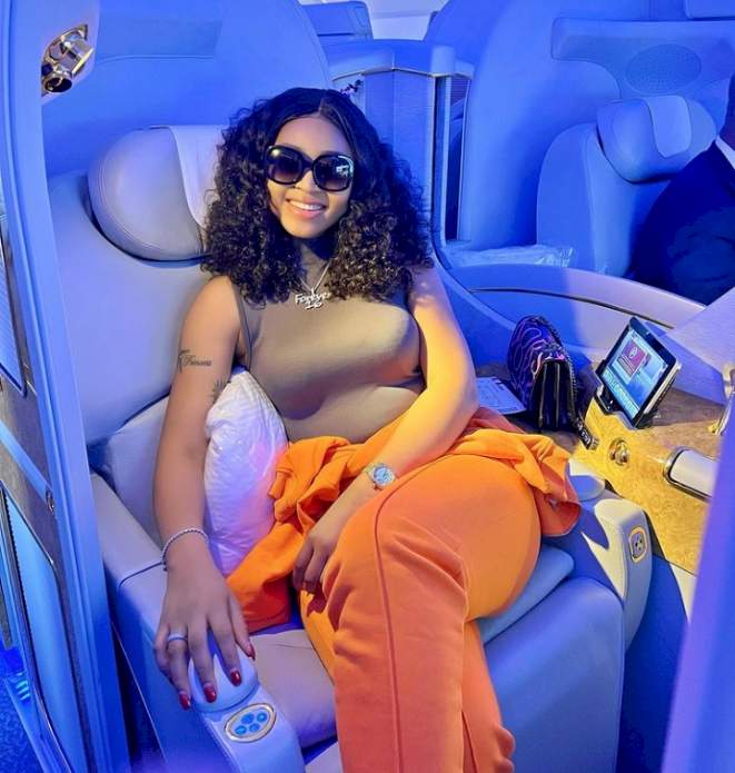 "I'm tired of being here" - Regina Daniels cries out amid reports of her hubby, Ned Nwoko and Laila's divorce