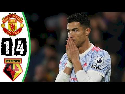 Watford 4 - 1 Manchester Utd (Nov-20-2021) Premier League Highlights