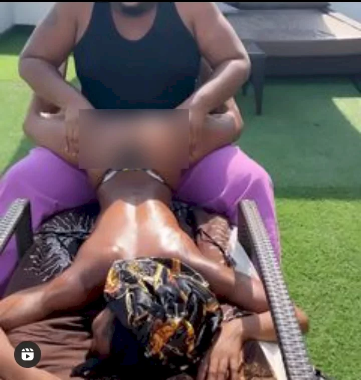 "I'm the best indeed" - Don Jazzy says as he shows off his full-body oil massage technique (Video)