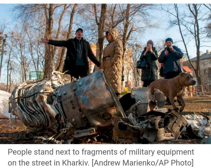 Aftermath of Russian Air Strikes in Ukraine's Kharkiv (Graphic Photos)