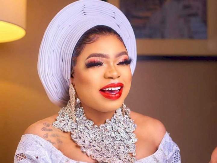 "Hurry up and graduate, let me come and eat rice" - Bobrisky surrenders, wishes James Brown well ahead of graduation in the UK