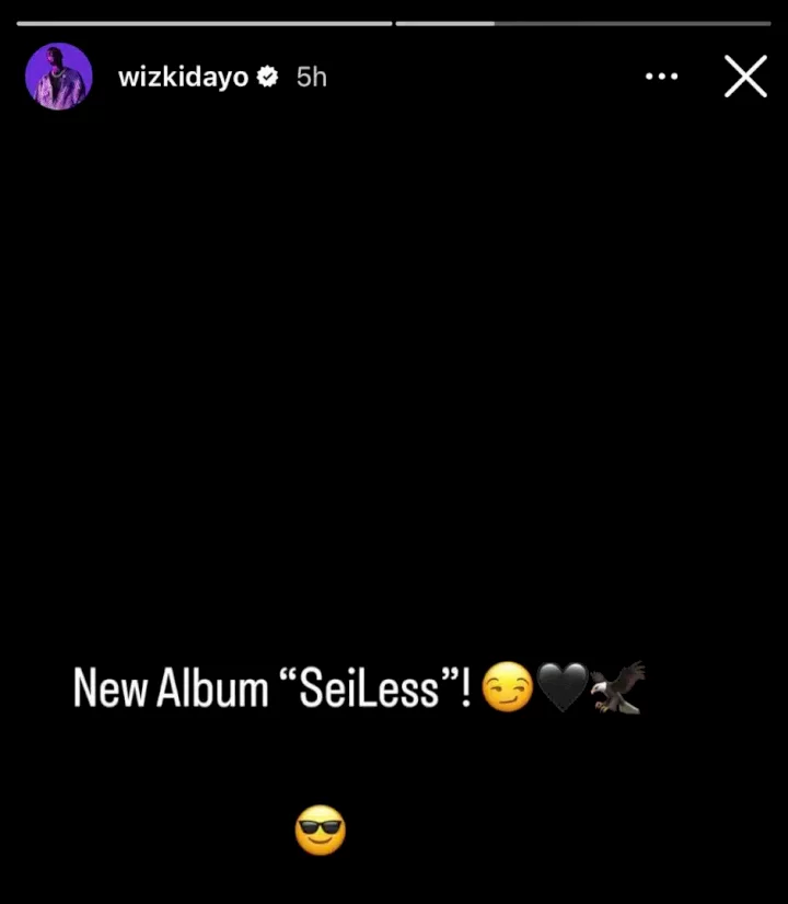 'Davido will be on it' - Speculations as Wizkid announces new album
