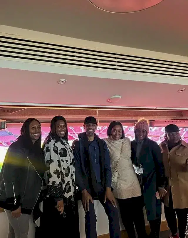 Speculations trail Pastor Biodun Fatoyinbo's new photos at Old Trafford
