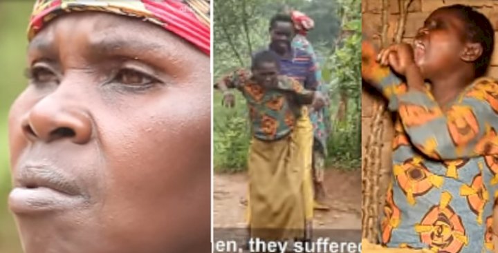 My children unknowingly ate their dead father’s head in a pot of beans and since then, they have become like zombies – Mother laments (Video)