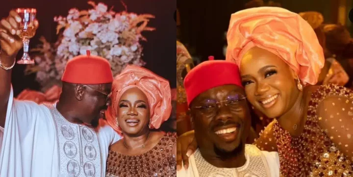 'When you go complete your wife's dowry?' - Man teases Obi Cubana as he celebrates 15th traditional wedding anniversary with his wife