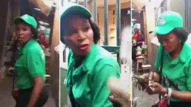 "She said it's Tinubu's order" - Market woman cries out as lady demands ₦100 fee from her (Video)