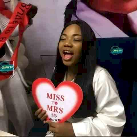 Video from Mercy Chinwo's bridal shower