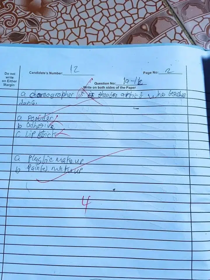 'This is not the first time' - Nigerian mother calls out son's teacher over tough marking scheme