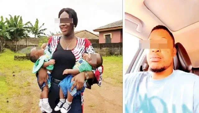 Man allegedly tricks his ex-lover and disappears with their three-year-old twins in Lagos