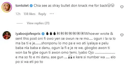 Iyabo Ojo blows hot as she reacts to allegations about daughter, Priscilla dating Kizz Daniel