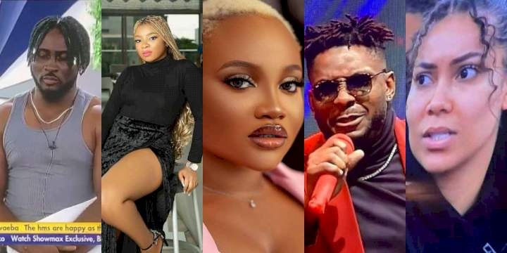 #BBNaija: How housemates nominated Pere, Maria, Cross, JMK and others for eviction