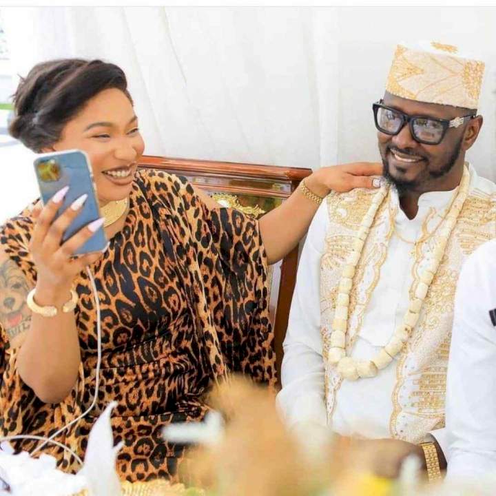 Leaked Audio:- "She Was So Sweet In Bed" - Tonto Dikeh's New Lover Gushes Over Experience With Sidechick