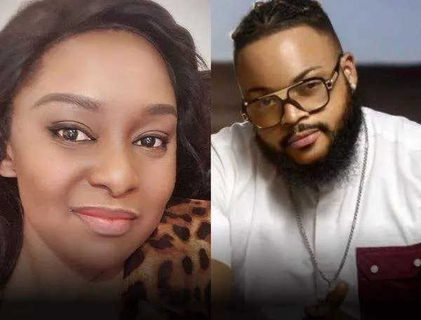 You're mad for putting my mum's name in your mouth - BBNaija's Whitemoney slams actress Victoria Inyama over comment she made about him (video)