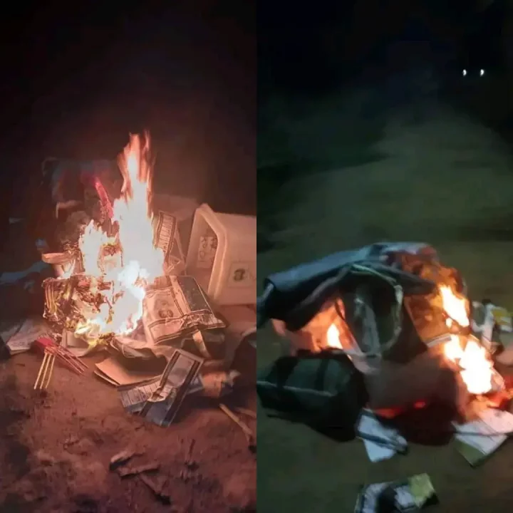 Thugs hijack and burn election materials in Bayelsa