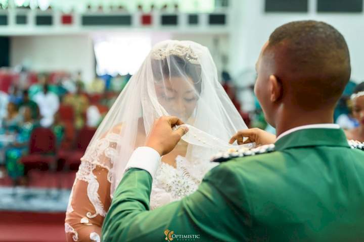 Nigerian lady reveals how she spoke her marriage to a military officer into existence