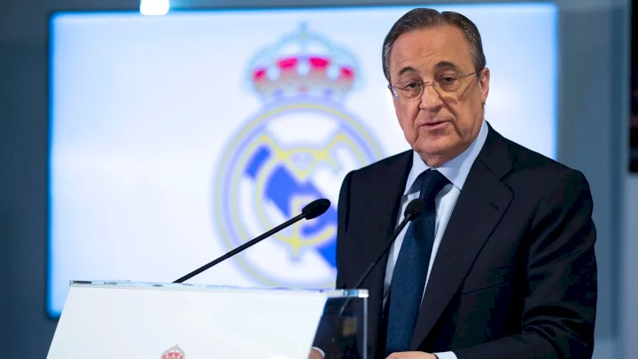 Perez re-elected Real Madrid president without opponents