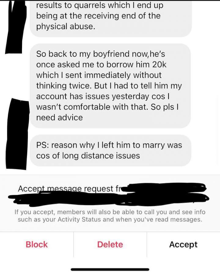 'I hate when a man demands money from me' - Woman cries out after divorcing husband to date ex-boyfriend