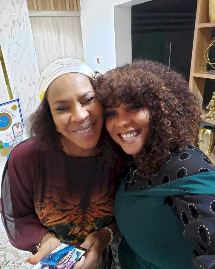 Iyabo Ojo and Fathia Balogun reconciles after two years of conflict