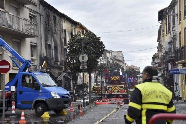 At least seven including two children killed in fire caused by an explosion in France (photos)
