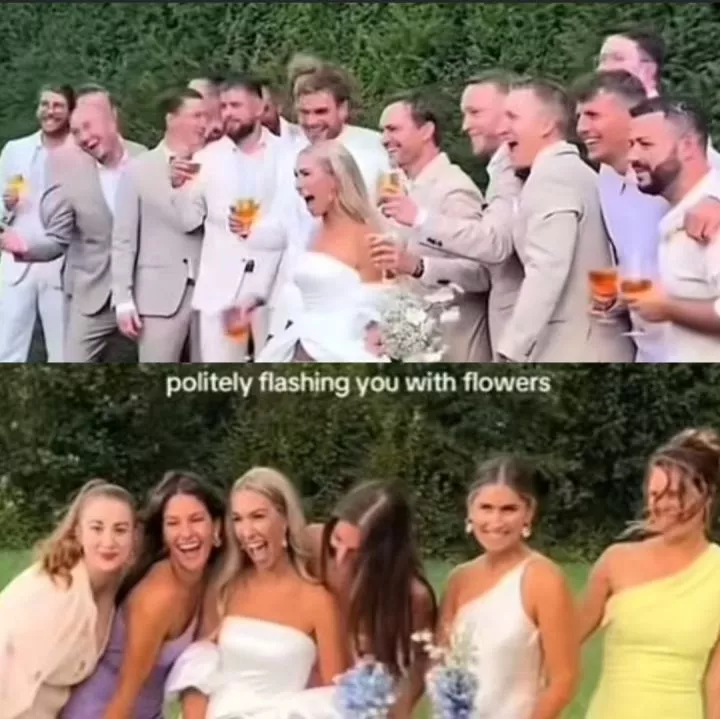 Bride's action on wedding day elicits shocked reactions as many say it should lead to divorce (video)