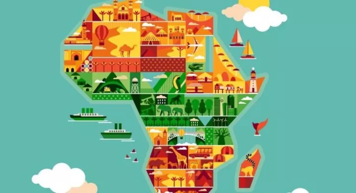 Top 10 African countries and their contribution to Africa's GDP