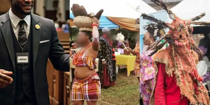 Church usher laments being called 'sinner' for traveling home for New Yam and Masquerade festival