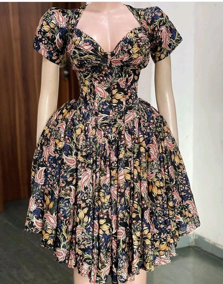 Popular Vintage Short Gown Trends for Women