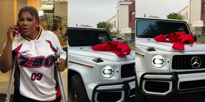 Destiny Etiko gifts herself a luxurious car for Valentine