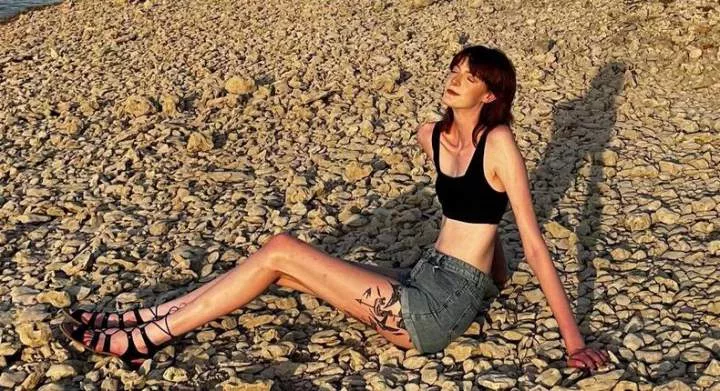 Woman with the longest legs in the world is proud to show them off