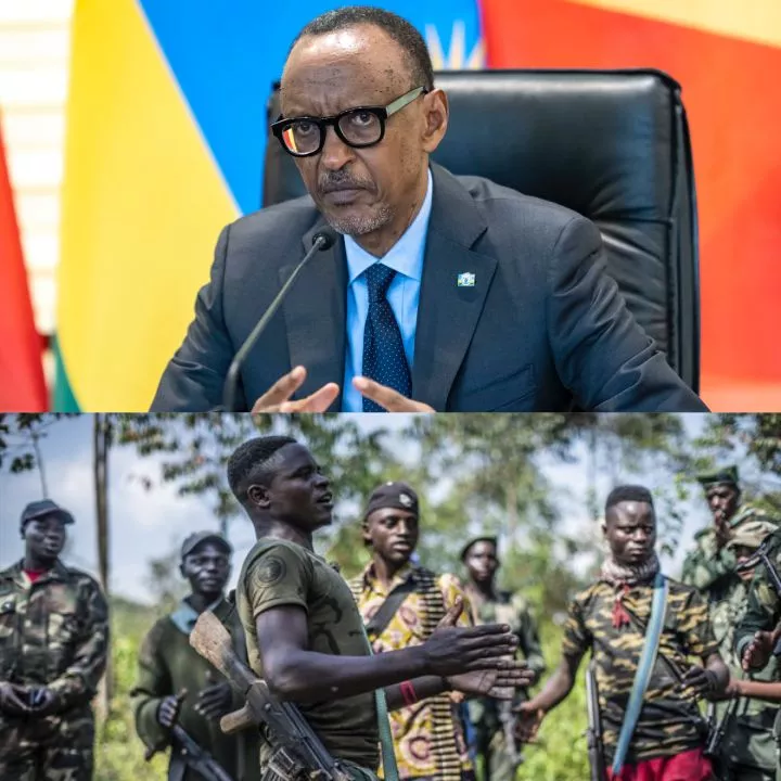 Rwanda's president Paul Kagame says he doesn't know if his country's military troops are in DR Congo (video)